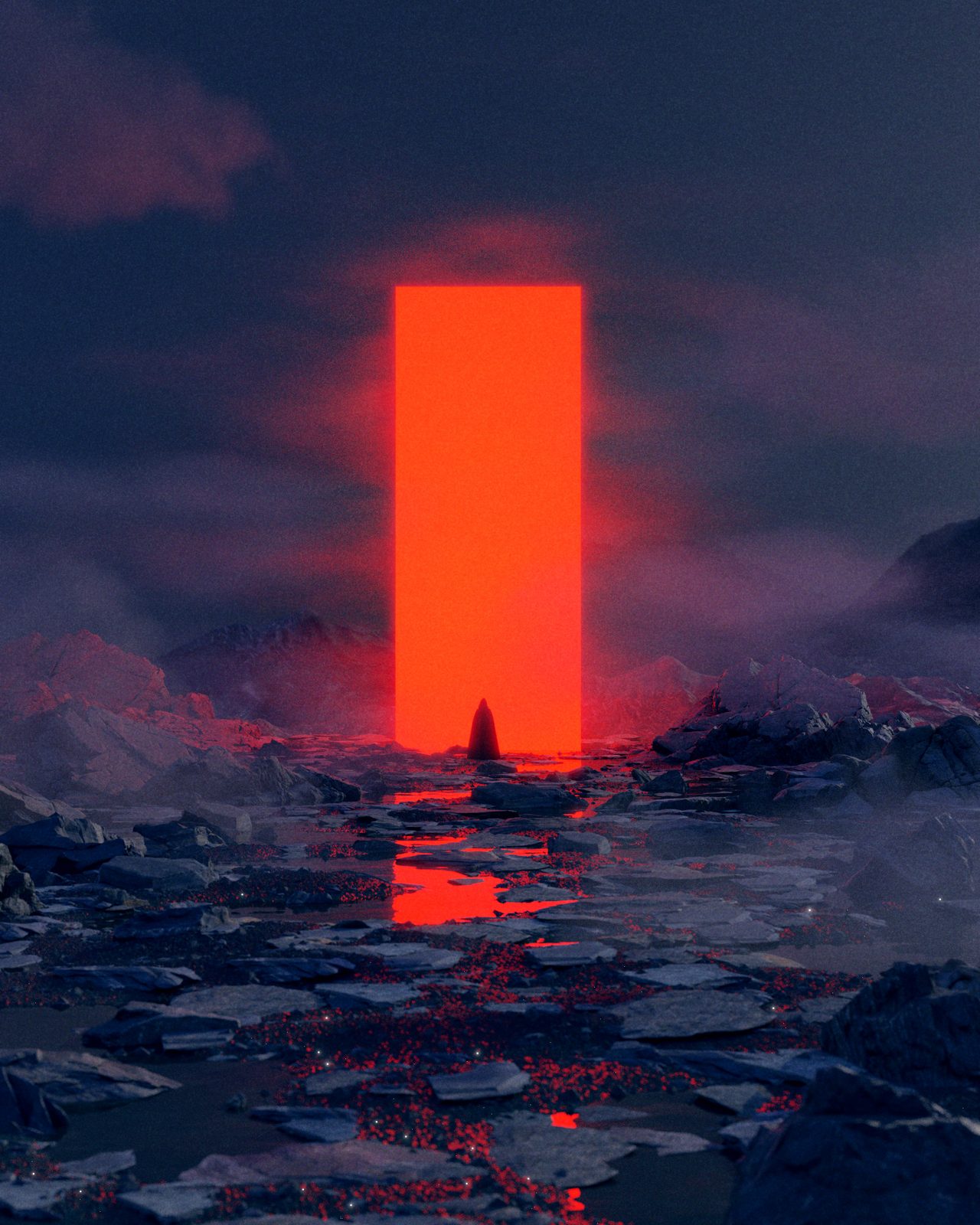 A New Reality, 3D digital art by Aaron Nace