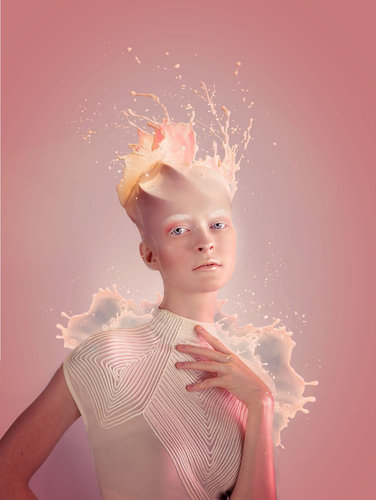 Milk Princess, photograph by Aaron Nace