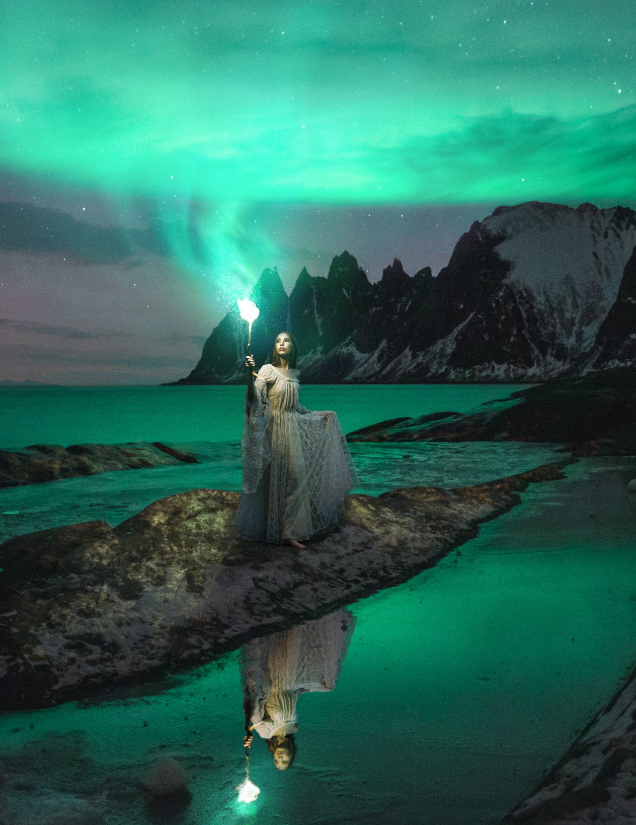 Northern Lights, photograph by Aaron Nace